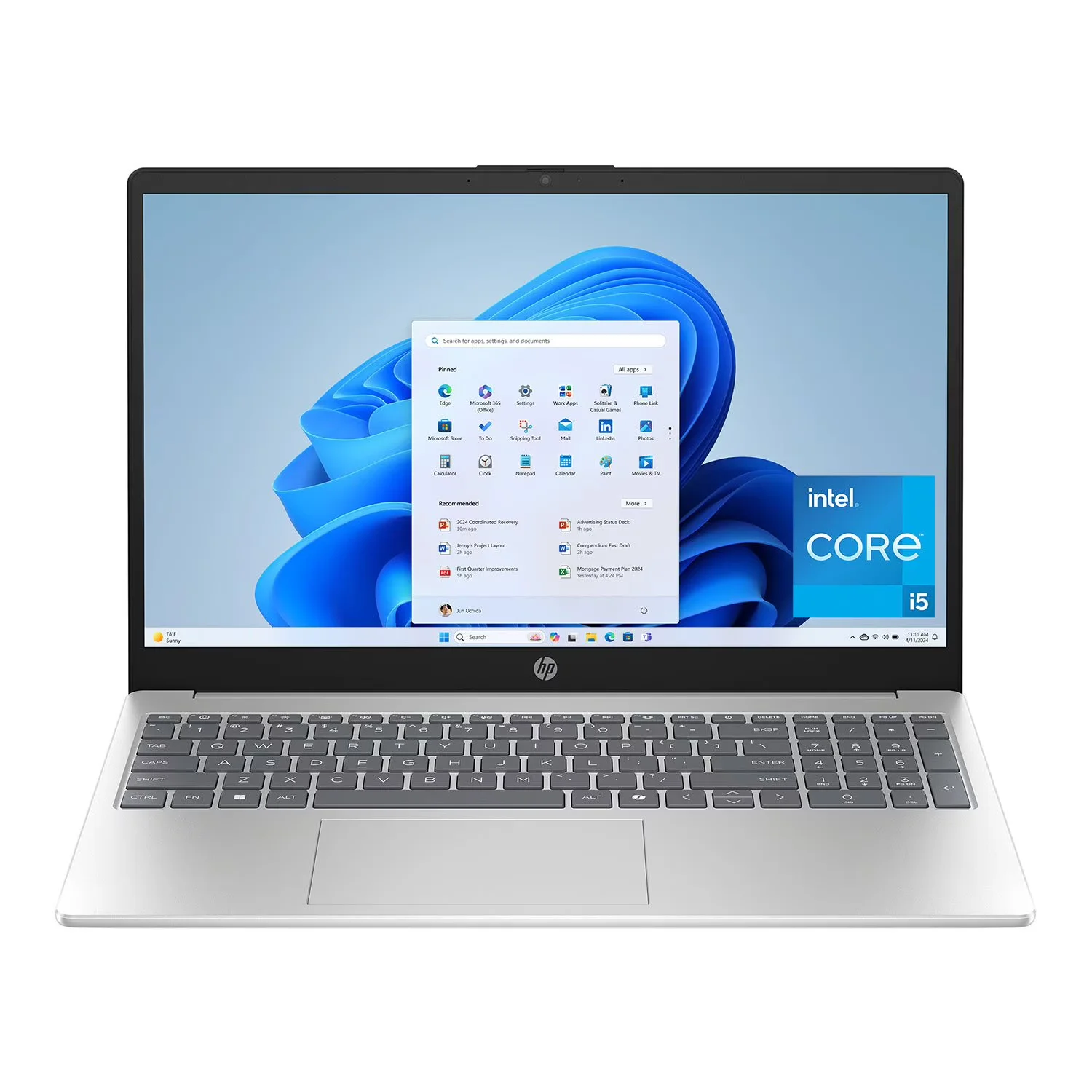 HP 15.6" FHD Touchscreen Laptop Intel Core i5 8GB RAM 512GB SSD 990402262